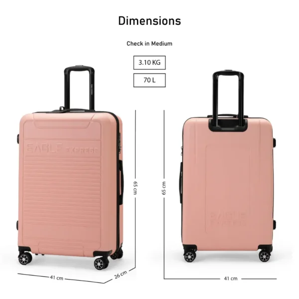 Eagle express Info image Defender baby pink-04