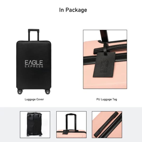 Eagle express Info image Defender baby pink-06