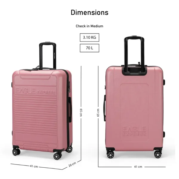 Eagle express Info image Defender rose pink-04